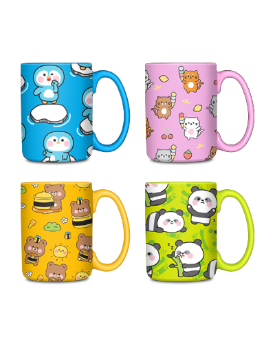 Keramička šalica Cartomania Chill & Refill